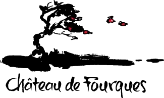 Logo du Château de Fourques, un arbre stylisé