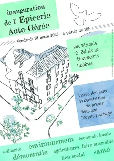 Affiche de l'inauguration