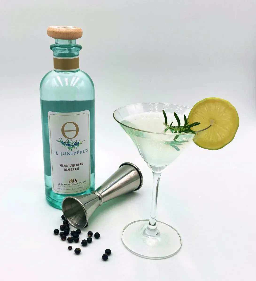 Le juniperus gin sans alcool