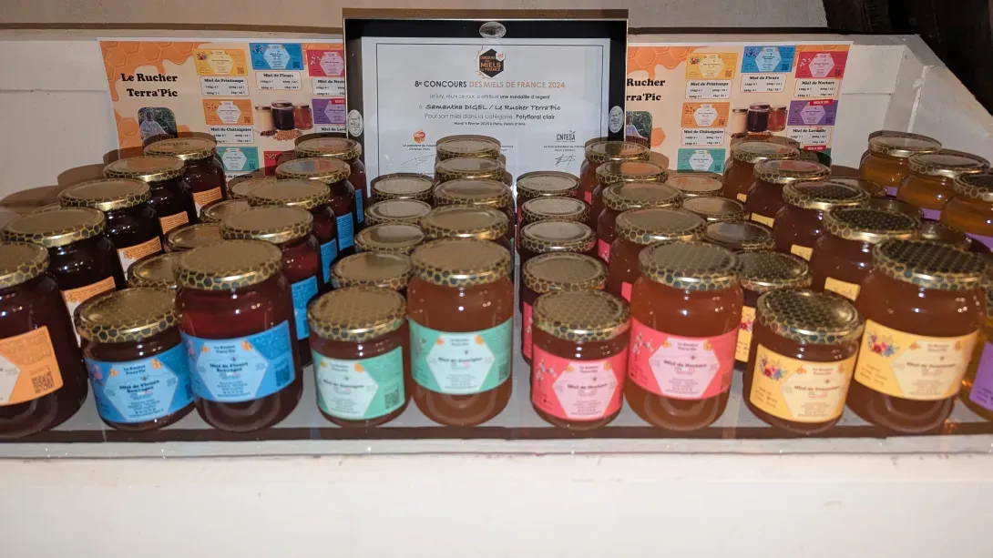 Le Rucher Terra'Pic à la boutique de producteurs